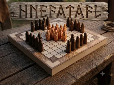 HNEFATAFL – Viking Strategy Board Game