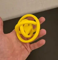 Fidget zigzag à anneaux imbriqués — photo 1