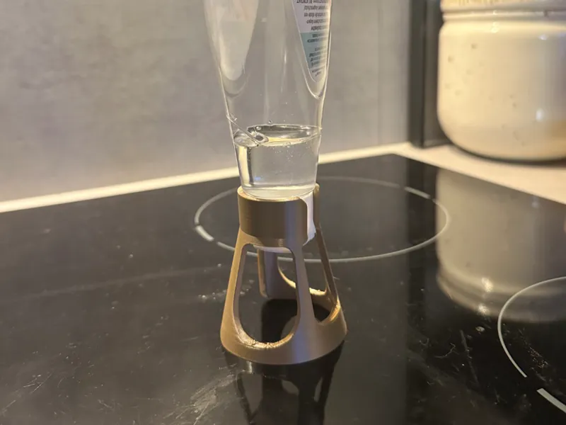 Upside-Down Holder for Dish Soape Bottles