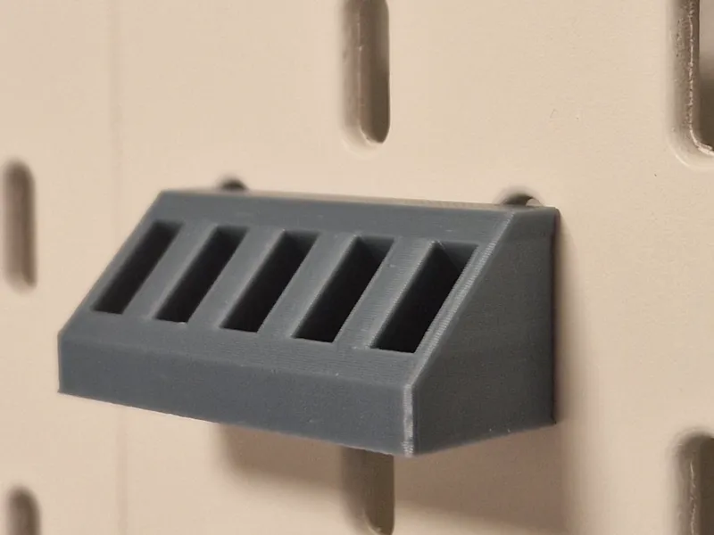USB-Stick holder for Ikea Skadis