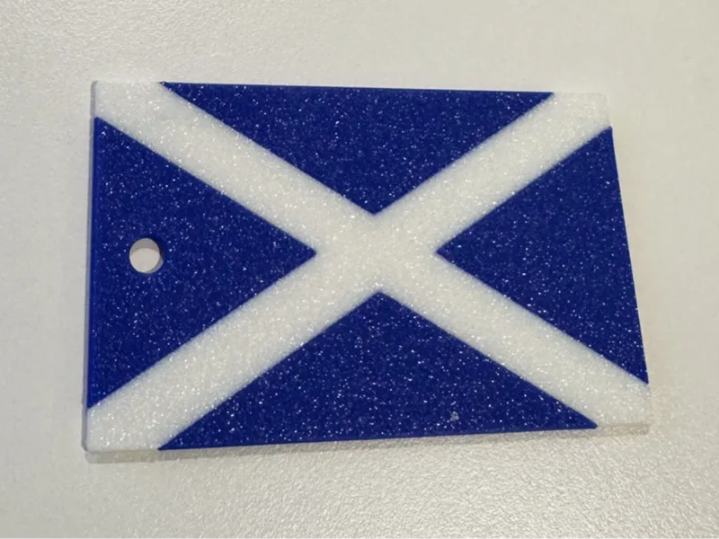 Flag of Scotland - Luggage/Backpack/Tag / Keychain