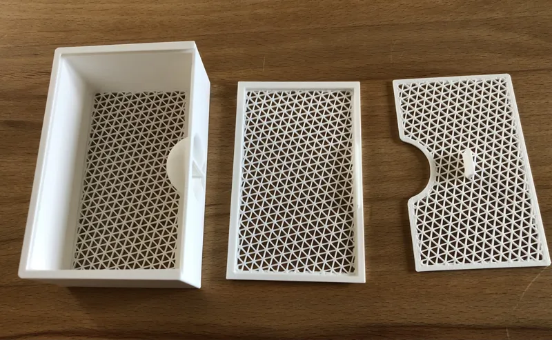 Refillable Charcoal Filter for BambuLab X1 with HEPA-Filter
