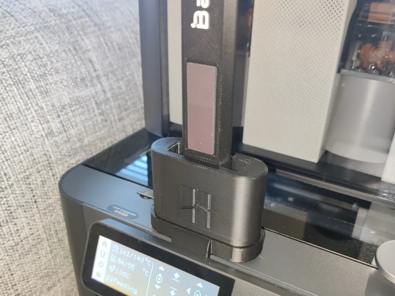 Bambu Scraper Top / Screen Mount for P1S