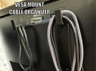 VESA Monitor Cable Organizer