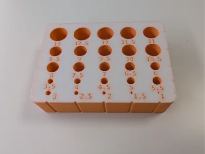 Drill Guide 1-13mm / .5mm Increments