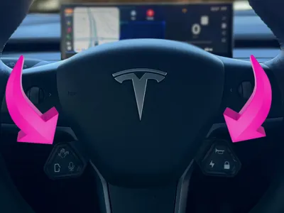 S3XY Buttons Steering Wheel Mount | Tesla M3 & Y