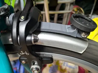 Brompton A/C Line Front Light Mount (Garmin)