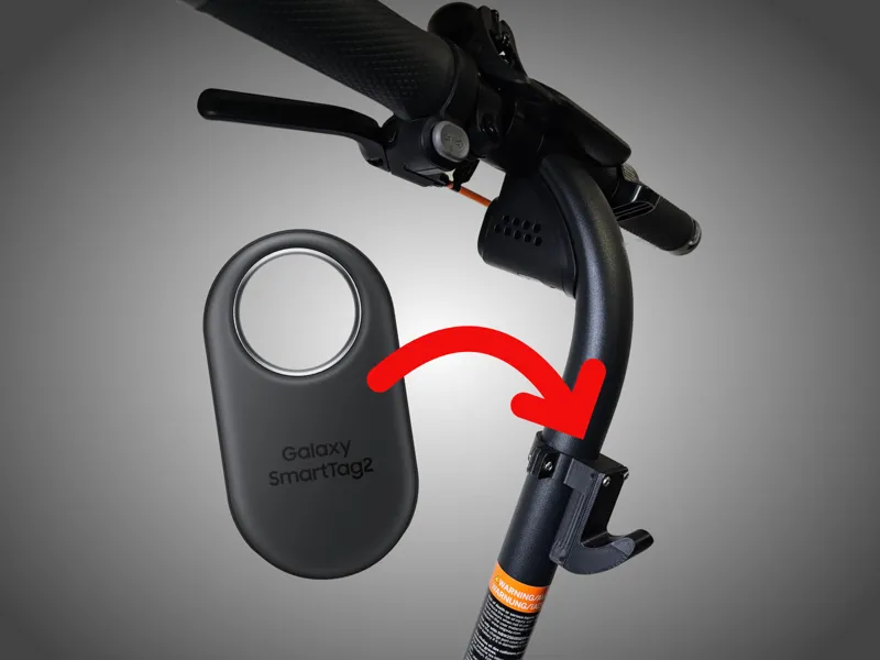 SmartTag2 Hook for e-Scooter