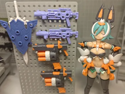 【1/12】30ms Mecha Musume Pegboard