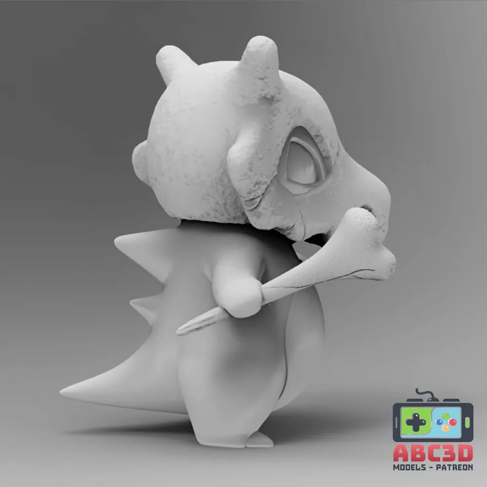 Cubone 3D Pokémon Pokemon Figure Pokemon by ABC3D - MakerWorld