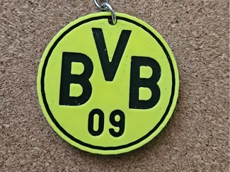 BVB 09 Keychain double sided