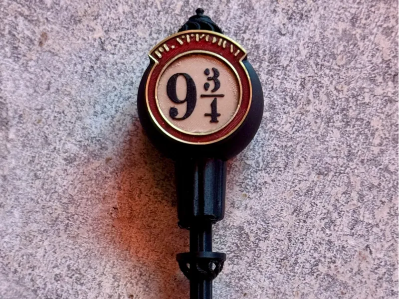 Platform 9 3/4 Station lamp 11cm / 4.3 inches