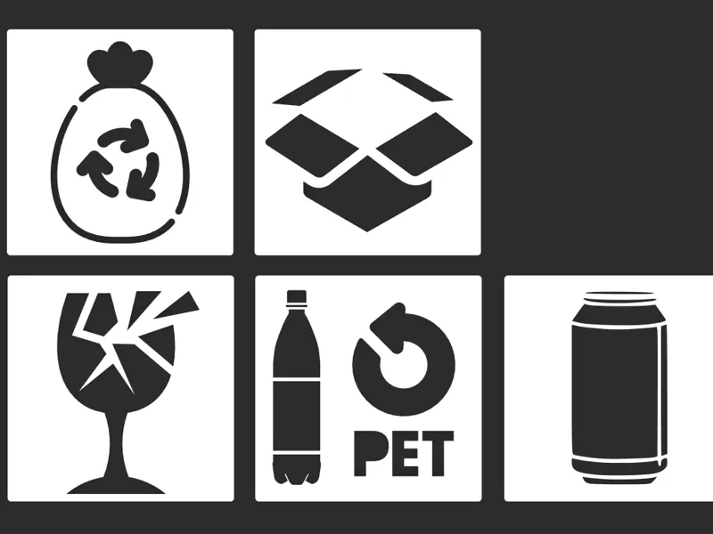 Recycle Icons| IconSystem3D