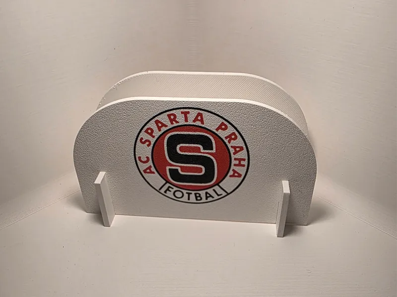 AC Sparta Praha coaster stand / Stojánek na tácky