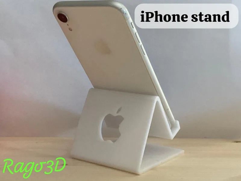 iphone stand with logo 