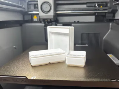 Gridfinity Storage Box Units - half height