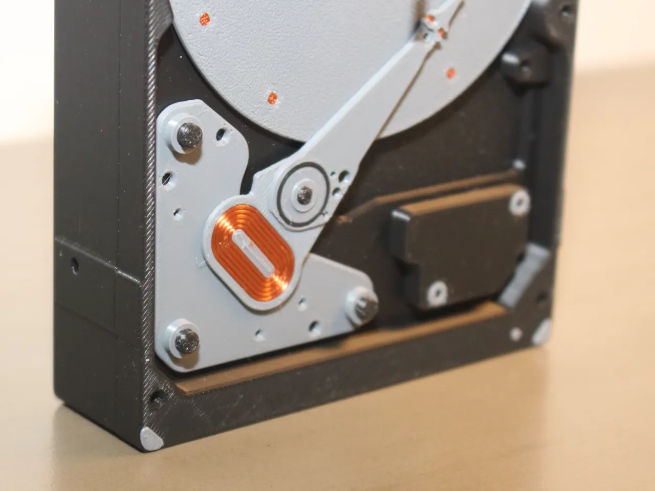 Hard Drive Clock view 3
