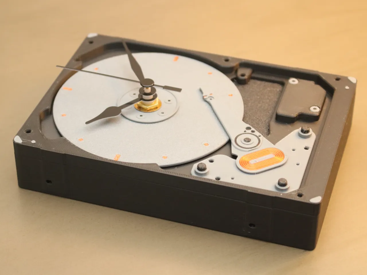 Hard Drive Clock view 2
