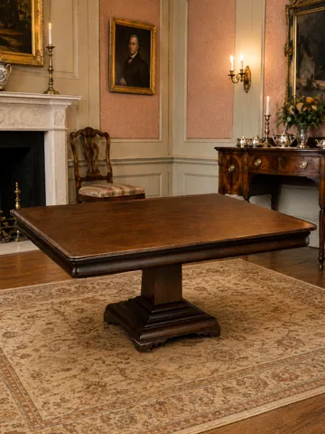 Figura decorativa: Miniature American Empire Pedestal Dining Table — vista de referencia 2