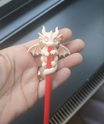 Cute Dragon Pencil Topper - 1