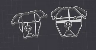 Bulldog Cookie Cutter