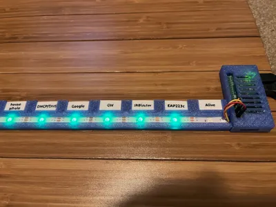 RGB LED Status Strip w/ Raspberry Pi 0