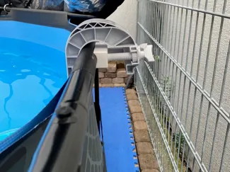 Intex skimmer mounting block