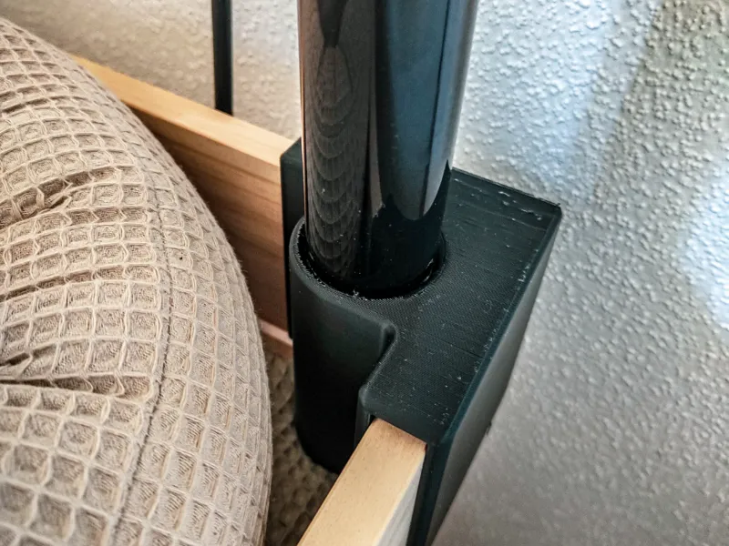Heizstrahler Halterung für Wickeltisch