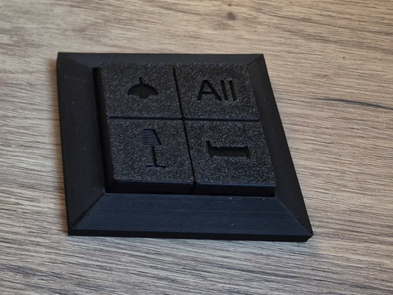 Schalter-Abdeckung für Devolo Z-Wave Scene-Switch