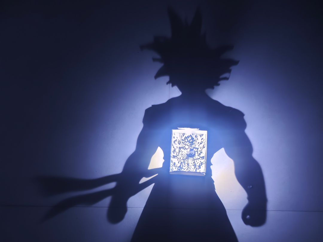 孙悟空 Goku 投影灯 剪影灯  龙珠 卡卡罗特 少量支撑 无需打磨 6h+  200g 