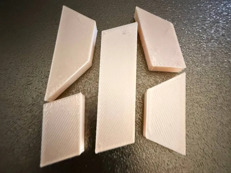 Iq Puzzle - Letter A - Four Pieces