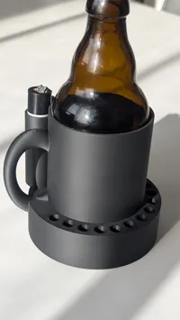 Stubbi Flasche, Clipper, 18 Zigaretten