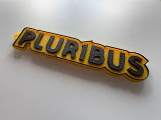 Llavero de la serie Pluiribus