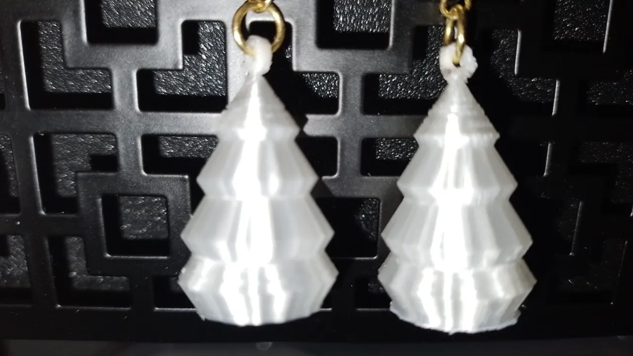 Weihnachtsbaum Ohrringe view 2