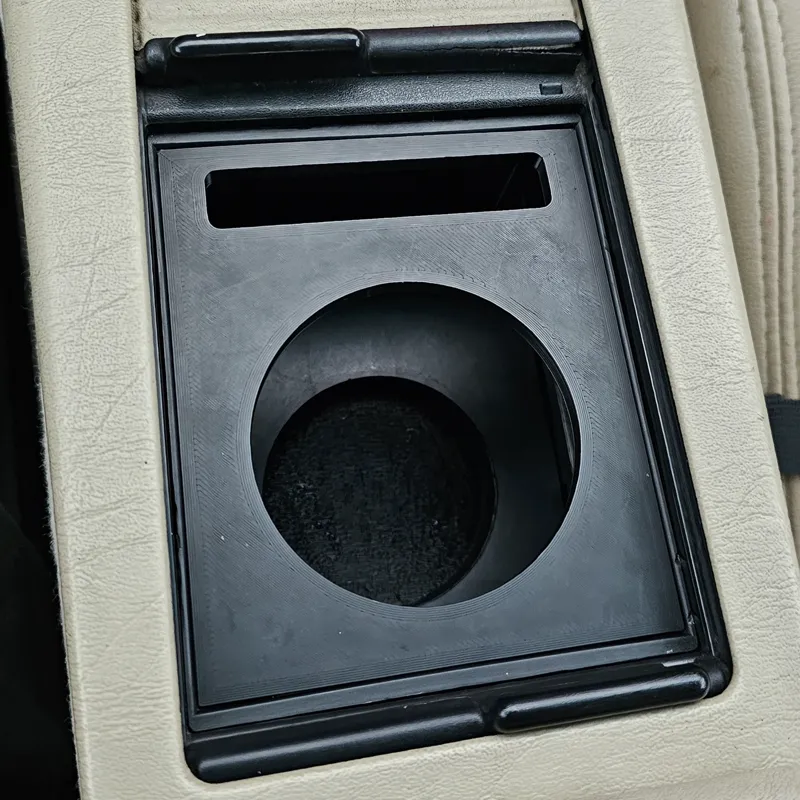 R129 Cassette to Cupholder Conversion