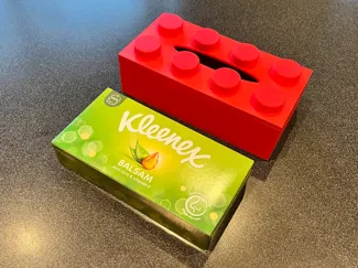 XXL-brick as tissue box