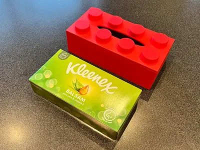 XXL-brick as tissue box