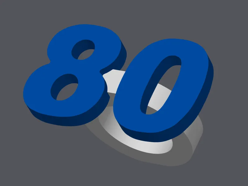 80th Birthday Napkin Ring