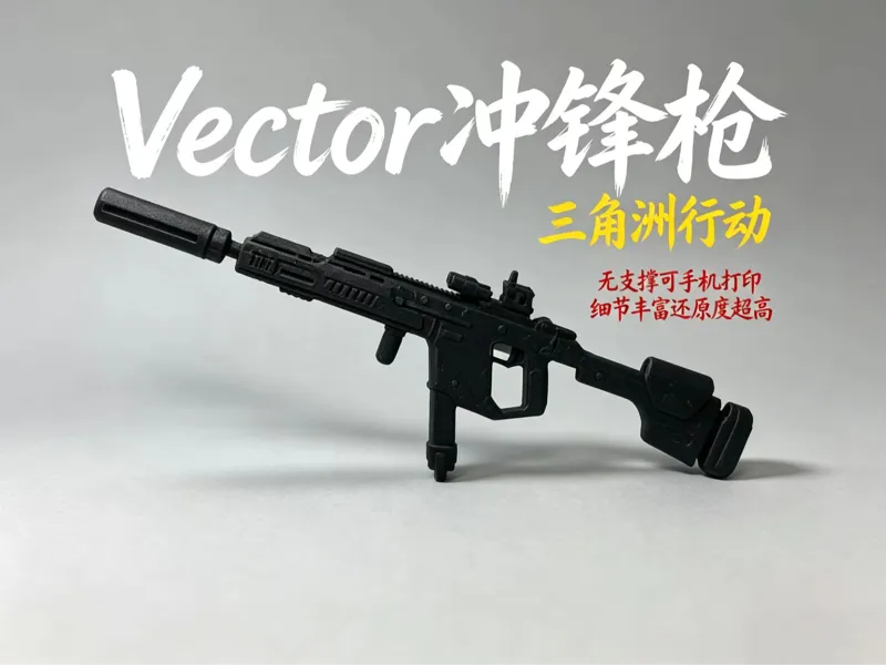 三角洲行动 满改Vector冲锋枪