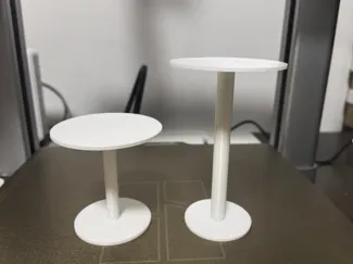 圆形展示架手办粘土人盲盒架化妆品香水小件首饰手表架