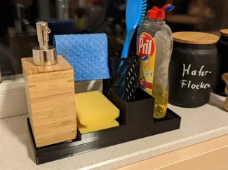 Rinsing rack