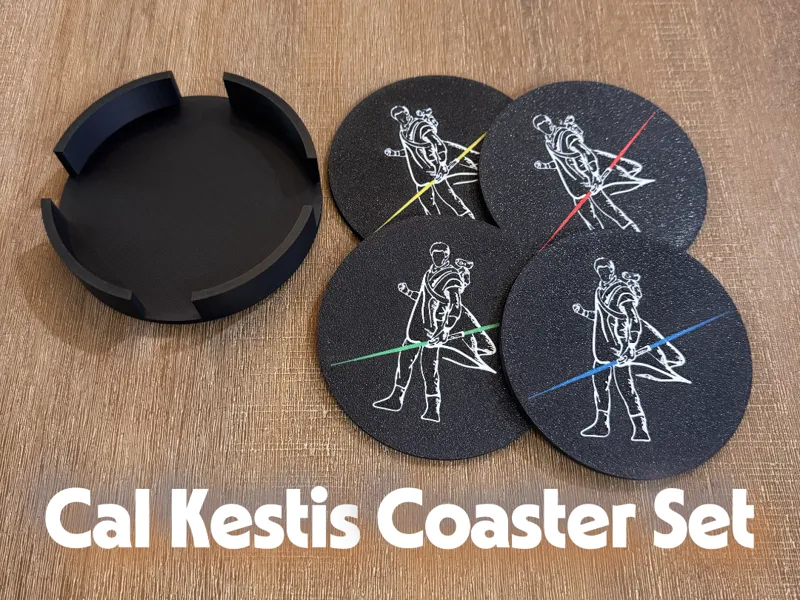 Star Wars Jedi Cal Kestis Coaster Set