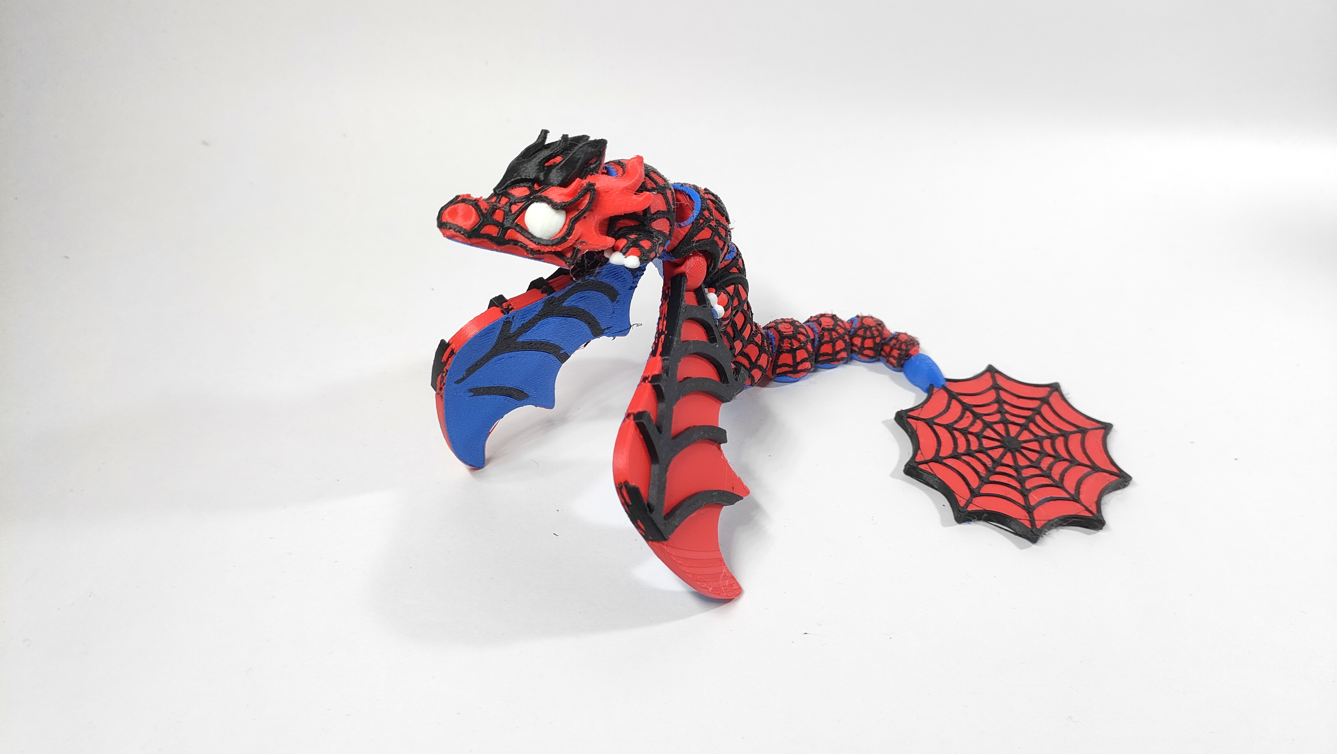 Spiderman Dragon - Articulated Flexi Fidget Toy - 1