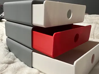 Anywhere needed 3 drawer storage