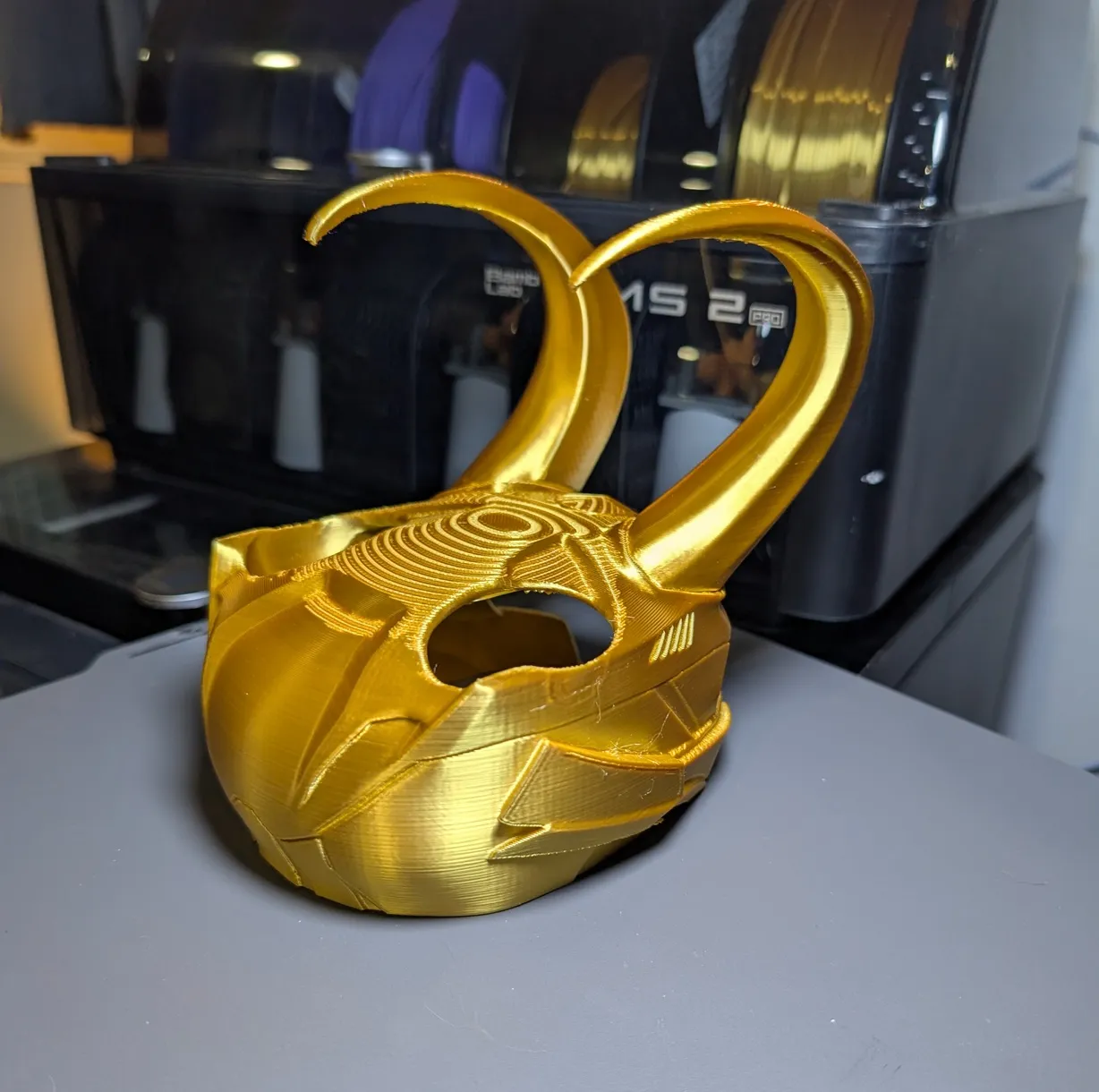 Loki style cat helmet! view 4
