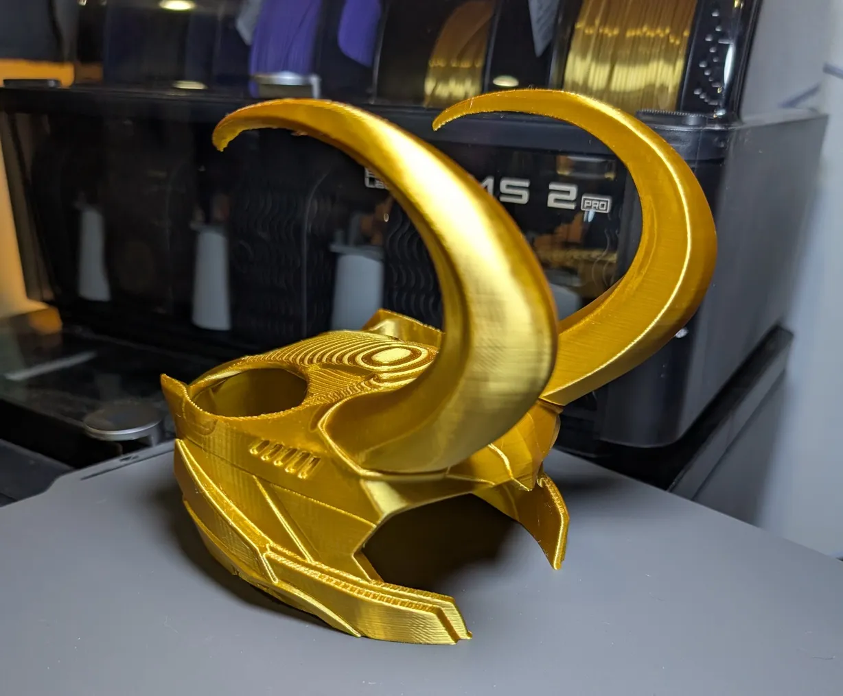 Loki style cat helmet! view 3