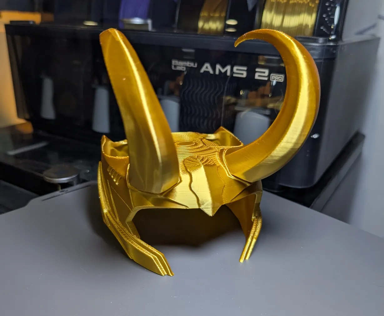 Loki style cat helmet! view 2