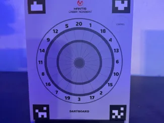 paper target stand
