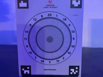 paper target stand