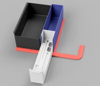A1Mini Gridfinity Station - Poop Bin & Tool box